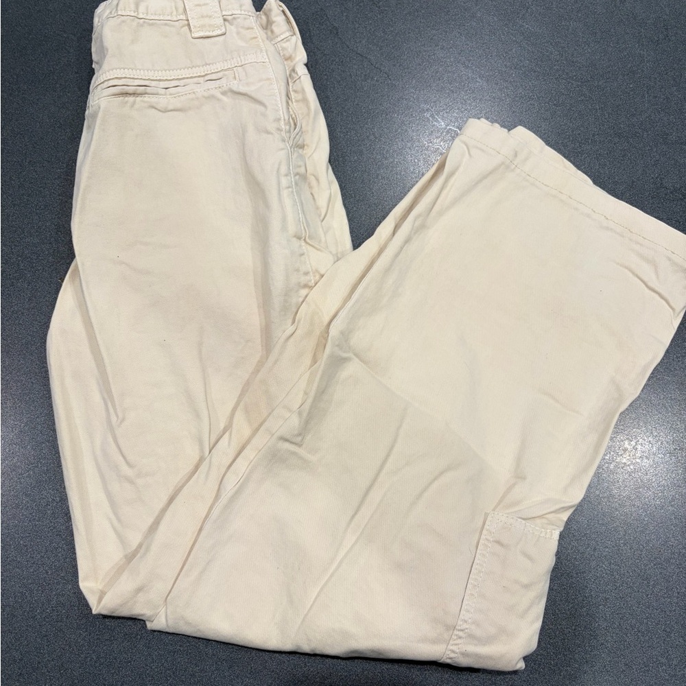 Zara tan cargo wide leg Casual Pants size 0